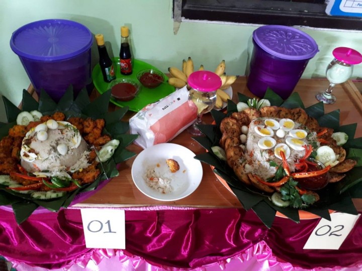 04 Maret 2019, Kegiatan acara lomba Fashion Show & Tumpeng dari Mihun yang dilanjutkan tausiyah dari Ust.H. Id'ham dalam rangka perayaan Milad Majelis Asyifa binaan TP. PKK Kel. Karang Ayar Tahun 2019 .