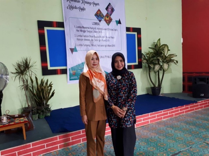 04 Maret 2019, Kegiatan acara lomba Fashion Show & Tumpeng dari Mihun yang dilanjutkan tausiyah dari Ust.H. Id'ham dalam rangka perayaan Milad Majelis Asyifa binaan TP. PKK Kel. Karang Ayar Tahun 2019 .