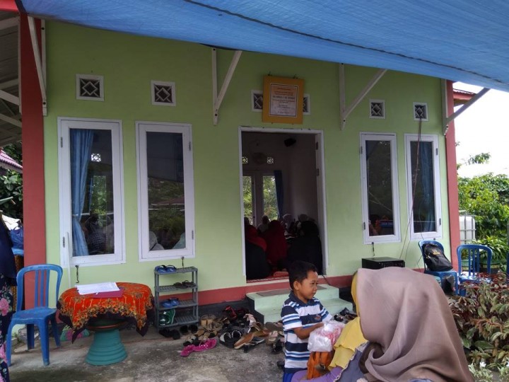 01-04-2019, Kegiatan peringatan Isra Miraj Nabi Muhammad SAW yang dilaksanakan oleh Majelis Asyifa Kel. Karang Anyar di Mushola Ar-ridho Kantor Kelurahan Karang Anyar