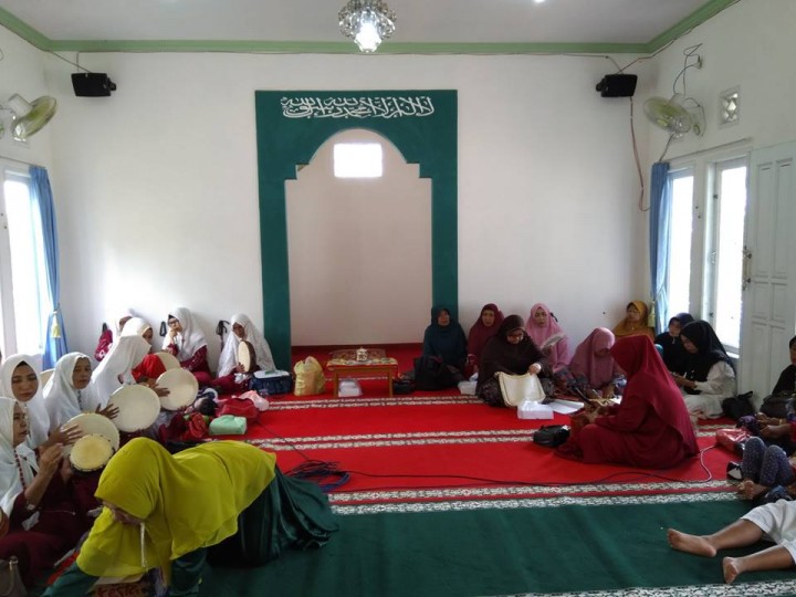 01-04-2019, Kegiatan peringatan Isra Miraj Nabi Muhammad SAW yang dilaksanakan oleh Majelis Asyifa Kel. Karang Anyar di Mushola Ar-ridho Kantor Kelurahan Karang Anyar