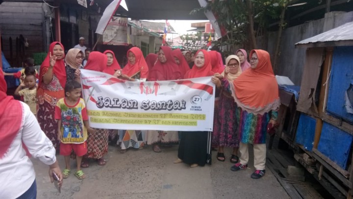 Kegiatan Lomba-Lomba di Kelurahan Karang Anyar dalam rangka Hut Kemerdekaan RI ke 74 Tahun 2019 di wilayah Kel.Karang anyar