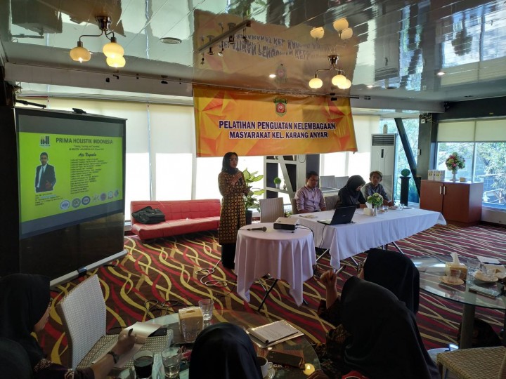 31 Agustus 2019, Pelatihan Public Speaking Masyarakat Kel. Karang Anyar