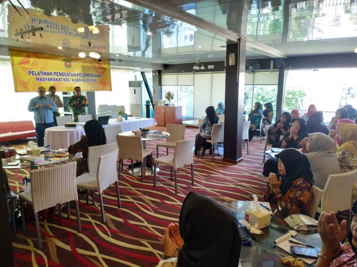 31 Agustus 2019, Pelatihan Public Speaking Masyarakat Kel. Karang Anyar