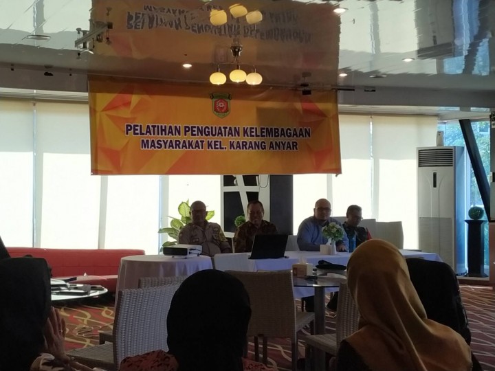 31 Agustus 2019, Pelatihan Public Speaking Masyarakat Kel. Karang Anyar