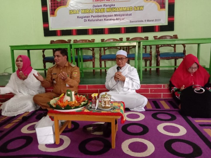 09 Maret 2020, Peringatan Isra Mi’raj bersama Majelis Ta’lim Asyifa Karang Anyar