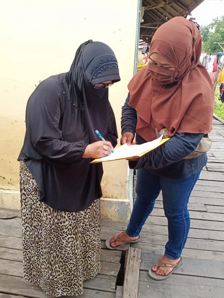 19 Mei 2020, kegiatan langsung penyerahan bantuan dari Baznas Kota Samarinda kepada warga kelurahan Karang Anyar yang membutuhkan oleh Lurah Karang Anyar beserta Babinsa dan Kasie Kesra Karang Anyar