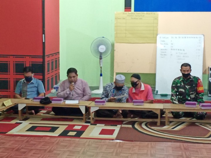 24 Juni 2020 .... Pemilihan Ketua RT 04 dan RT 16 di Kelurahan Karang Anyar yang dihadiri oleh Lurah Karang Anyar bersama jajaran staf serta Babinsa dan Bhabinkamtibmas Kel. Karang Anyar