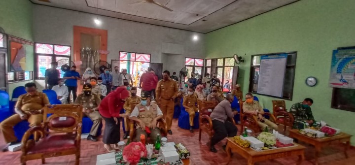 11 Agustus 2020, Kegiatan Pencanangan Kampung Tangguh Covid-19 di Kelurahan Karang Anyar
