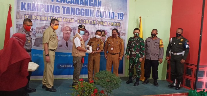 11 Agustus 2020, Kegiatan Pencanangan Kampung Tangguh Covid-19 di Kelurahan Karang Anyar