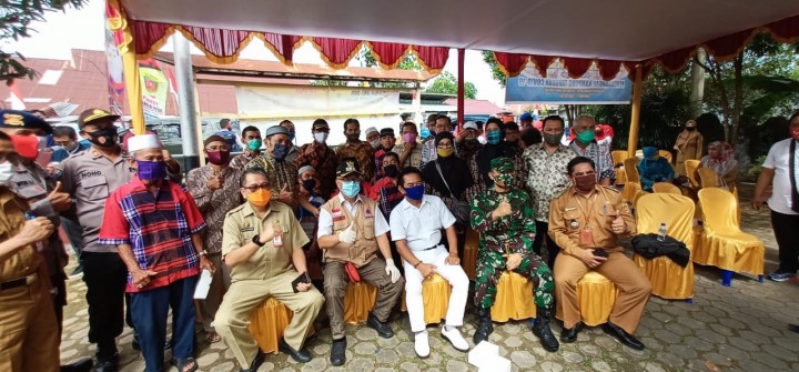 11 Agustus 2020, Kegiatan Pencanangan Kampung Tangguh Covid-19 di Kelurahan Karang Anyar