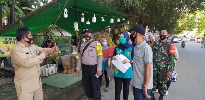01 September 2020, Pembinaan PKL di Jalan Cendana