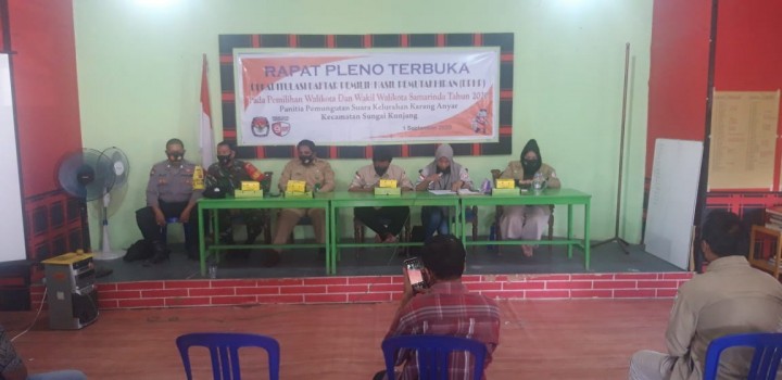 08 September 2020, Rapat Pleno Terbuka Rekapitulasi Daftar Pemilih Hasil Pemutakhiran 2020
