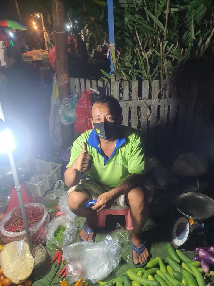 07 September 2020, pembagian Masker gratis bersama PLN Sektor Mahakam