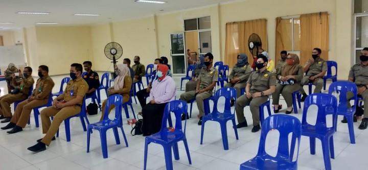 10 November 2020, Kegiatan Rapat kerja sama bersama Satpol PP Kota Samarinda