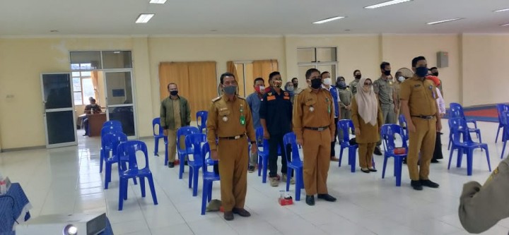10 November 2020, Kegiatan Rapat kerja sama bersama Satpol PP Kota Samarinda