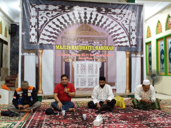 Sabtu, 13 Maret 2021, memonitor kegiatan pemilihan Ketua RT.011 bersama jajaran kelurahan karang anyar