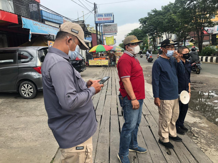 Samarinda, 18 April 2021 Operasi Yustisi Sosialisasi Perwali Samarinda No.13 Tahun 2021.