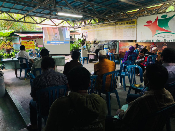 04 Juni 2021, Mengikuti kegiatan Launching Program Probebaya