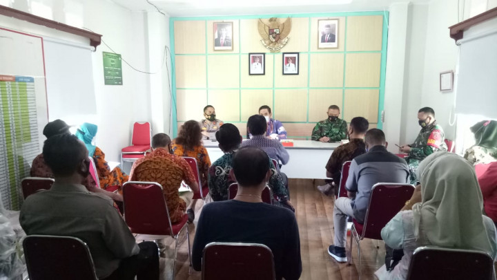 11 Juni 2021, Rakor persiapan vaksin massal di kawasan Sungai Kunjang