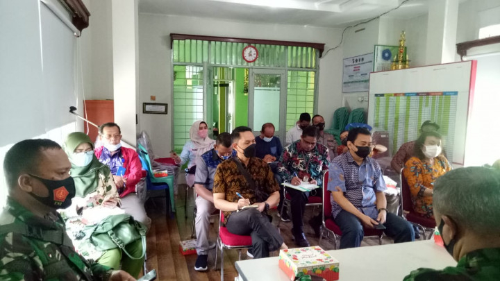 11 Juni 2021, Rakor persiapan vaksin massal di kawasan Sungai Kunjang