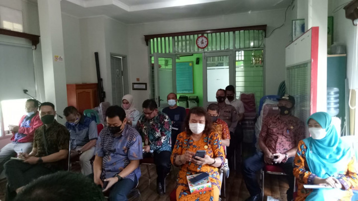 11 Juni 2021, Rakor persiapan vaksin massal di kawasan Sungai Kunjang