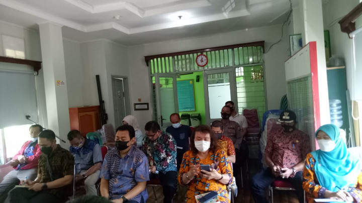 11 Juni 2021, Rakor persiapan vaksin massal di kawasan Sungai Kunjang