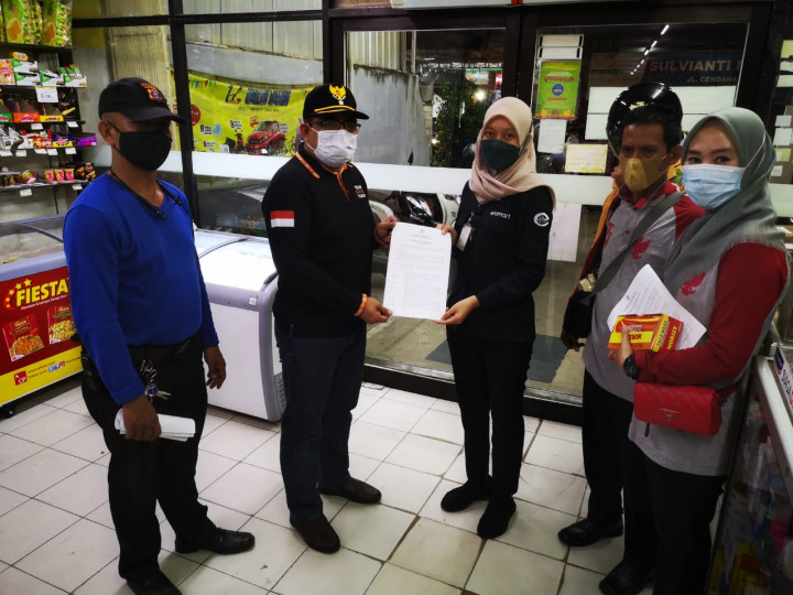Kegiatan Himbauan dan Penerapan Prokes Covid-19 serta Pelaksanaan PPKM Mikro, 06 Juli 2021