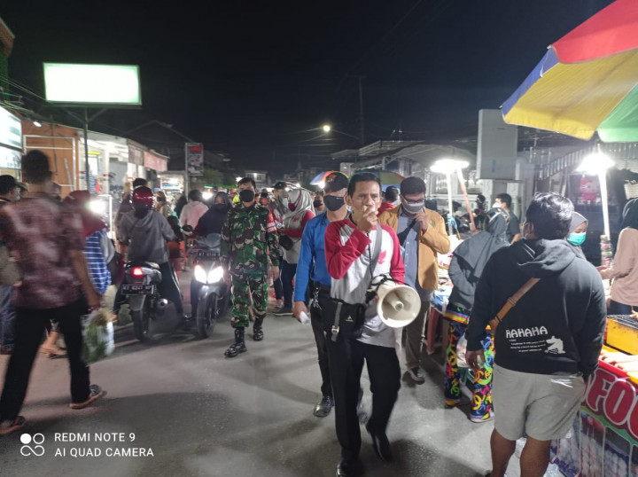 Kegiatan Himbauan dan Penerapan Prokes Covid-19 serta Pelaksanaan PPKM Mikro, 06 Juli 2021