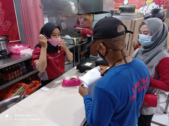 Kegiatan Himbauan dan Penerapan Prokes Covid-19 serta Pelaksanaan PPKM Mikro, 06 Juli 2021