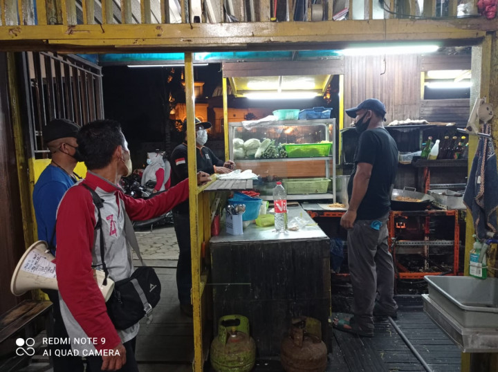 Kegiatan Himbauan dan Penerapan Prokes Covid-19 serta Pelaksanaan PPKM Mikro, 06 Juli 2021