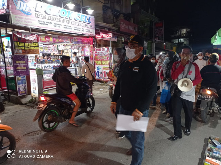 Kegiatan Himbauan dan Penerapan Prokes Covid-19 serta Pelaksanaan PPKM Mikro, 06 Juli 2021