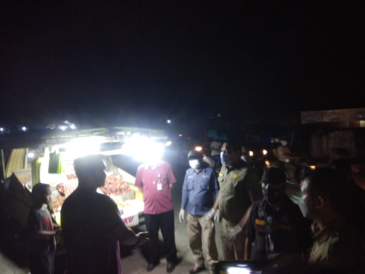 Giat Sabtu, 31 Juli 2021 bersama Satgas Covid-19 Sungai Kunjang melakukan penertiban PPKM di wilayah Sungai Kunjang
