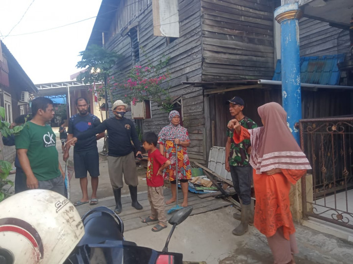 Minggu, 05 September 2021 Menghadiri Giat Kerja Bakti di wilayah Kelapa Gading RT.14,15,37,38