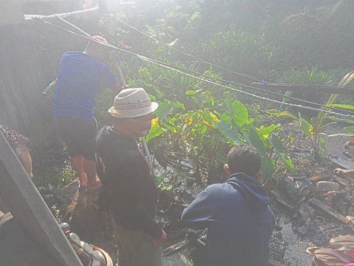 Minggu, 05 September 2021 Menghadiri Giat Kerja Bakti di wilayah Kelapa Gading RT.14,15,37,38