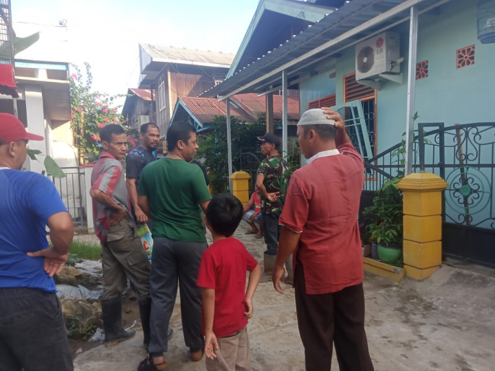 Minggu, 05 September 2021 Menghadiri Giat Kerja Bakti di wilayah Kelapa Gading RT.14,15,37,38
