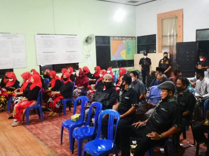 Selasa, 02 Movember 2021 : Rapat & Koordinasi bersama Ketua RT, PKK dan FKPM Karang Anyar