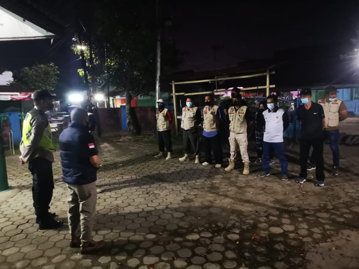 Sabtu, 27 November 2021, Giat himbauan para PKL di Jalan Cendana (belakang ISLAMIC CENTER)
