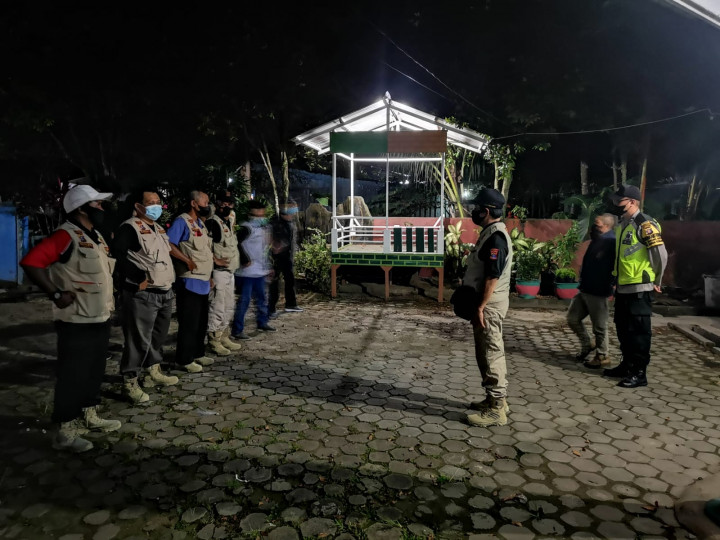 Sabtu, 27 November 2021, Giat himbauan para PKL di Jalan Cendana (belakang ISLAMIC CENTER)