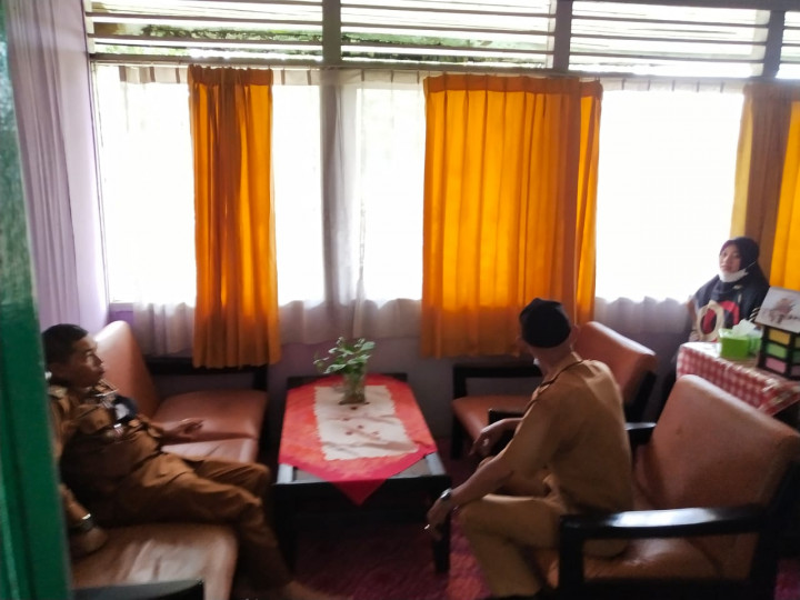 Senin, 03 Januari 2022 kunjungan ke TK Tunas Rimba dalam rangka persiapan sekolah sehat