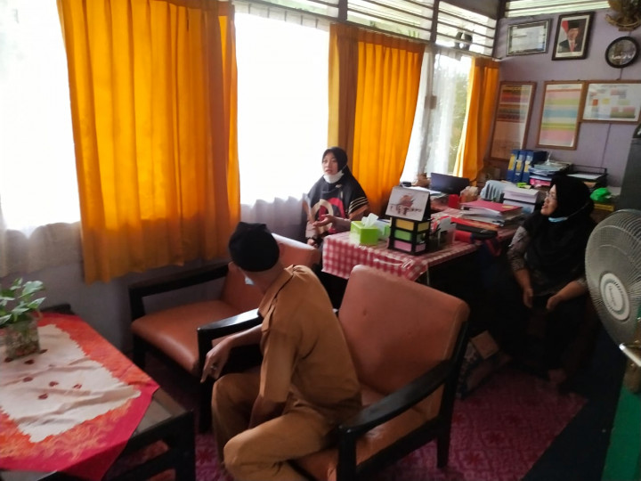 Senin, 03 Januari 2022 kunjungan ke TK Tunas Rimba dalam rangka persiapan sekolah sehat