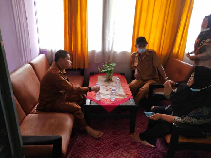 Senin, 03 Januari 2022 kunjungan ke TK Tunas Rimba dalam rangka persiapan sekolah sehat