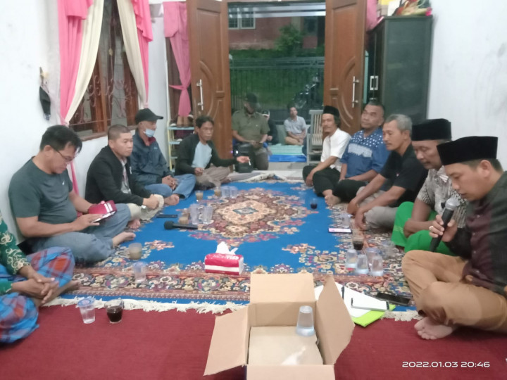 Senin, 03 Januari 2022, menghadiri kegiatan pemilihan Ketua RT.038 di Jalan Kelapa Gading