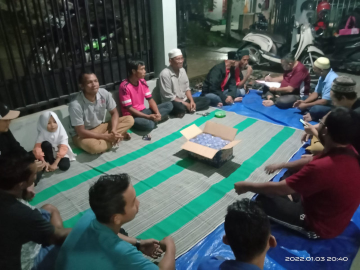 Senin, 03 Januari 2022, menghadiri kegiatan pemilihan Ketua RT.038 di Jalan Kelapa Gading