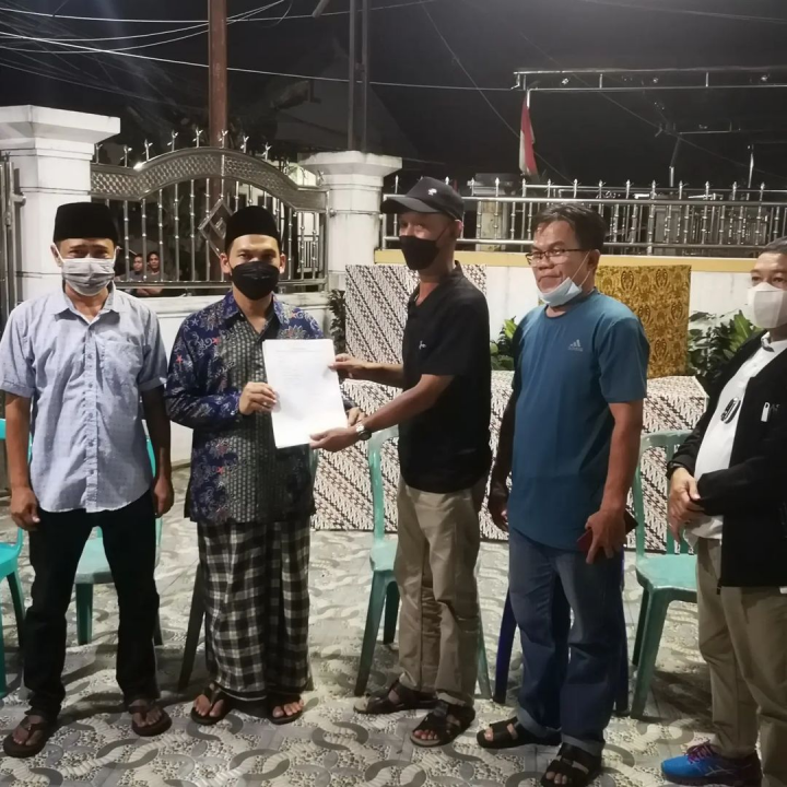 Jumat, 21 Januari 2022, Pemilihan Ketua RT. 006 di Jalan Cendana Gang 4