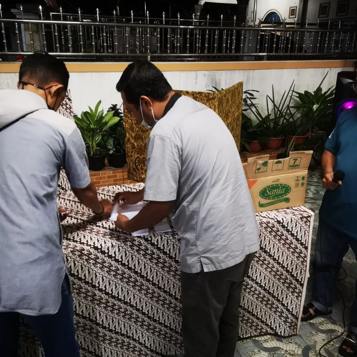 Jumat, 21 Januari 2022, Pemilihan Ketua RT. 006 di Jalan Cendana Gang 4