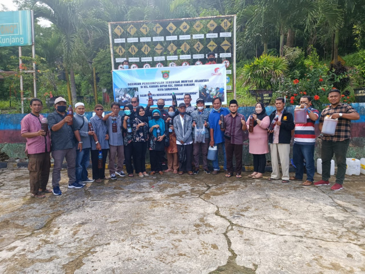 08 Maret 2022, Silaturahmi bersama Camat Sungai Kunjang dan Launching Jengrinda di Kelurahan Karang Anyar