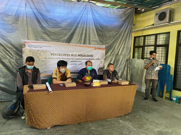Kamis, 24 Maret 2022 Rapat dan Sosialisasi mengenai Pembuatan Peta Tematik di Kota Samarinda