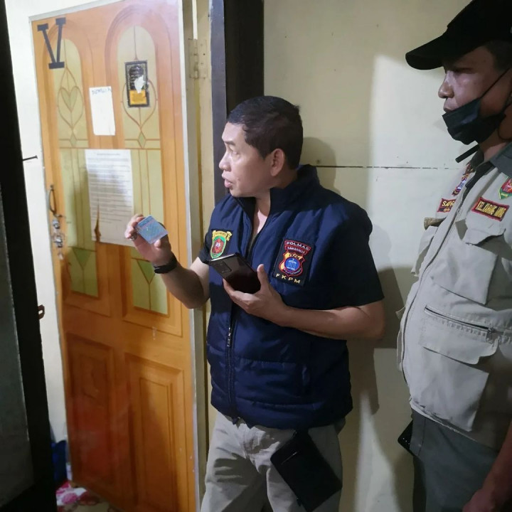 23 April 2022, kegiatan Ciptakon berupa pendataan kos dan para penghuninya di Jalan Kahoi.