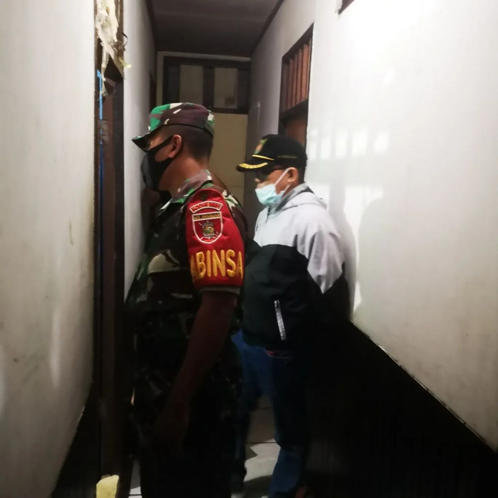 23 April 2022, kegiatan Ciptakon berupa pendataan kos dan para penghuninya di Jalan Kahoi.