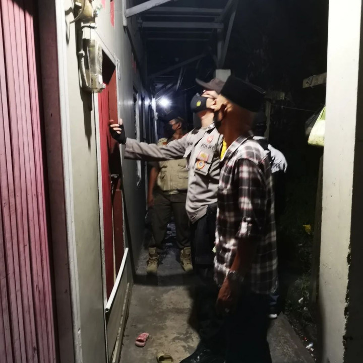 23 April 2022, kegiatan Ciptakon berupa pendataan kos dan para penghuninya di Jalan Kahoi.
